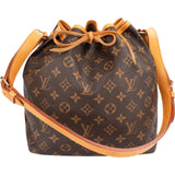 Louis Vuitton Monogram Canvas Sac Noé Petit Shoulder Bag