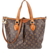 Louis Vuitton Monogram Canvas Palermo PM Handbag