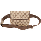 Gucci Monogram GG Canvas Jackie Belt Crossbody Bag