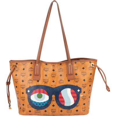 MCM Monogram Visetos Limited Craig & Karl Eyes On The Horizon Liz Shopper Shoulder Bag