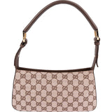 Gucci Monogram GG Canvas Rose Pochette Accessoires Shoulder Bag