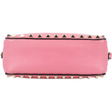 Valentino Garavani Leather Rockstud Camera Crossbody Bag