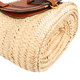 Chloé Marcie Basket Raffia Shoulder Bag