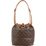 Louis Vuitton Monogram Canvas Sac Noé Petit Shoulder Bag