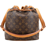 Louis Vuitton Monogram Canvas Sac Noé Petit Shoulder Bag
