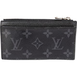 Louis Vuitton Monogram Eclipse Canvas Coin Purse Card Holder