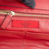 Valentino Garavani Leather Rockstud Shopper Shoulder Bag