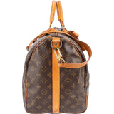 Louis Vuitton Monogram Canvas Keepall 50 Bandoulière Travel Bag