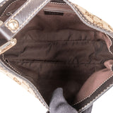 Gucci Monogram GG Web Stripe Shoulder Bag