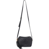 Gucci Black Leather Soho Disco Crossbody Bag