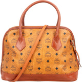 MCM Monogram Visetos Boston Handbag