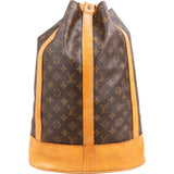 Louis Vuitton Monogram Canvas Randonnee GM Backpack Shoulder Bag