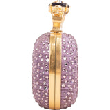 Alexander McQueen Crystal Embellished Knuckle Box Clutch Bag