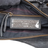 Balenciaga Black Arena Leather City Handbag