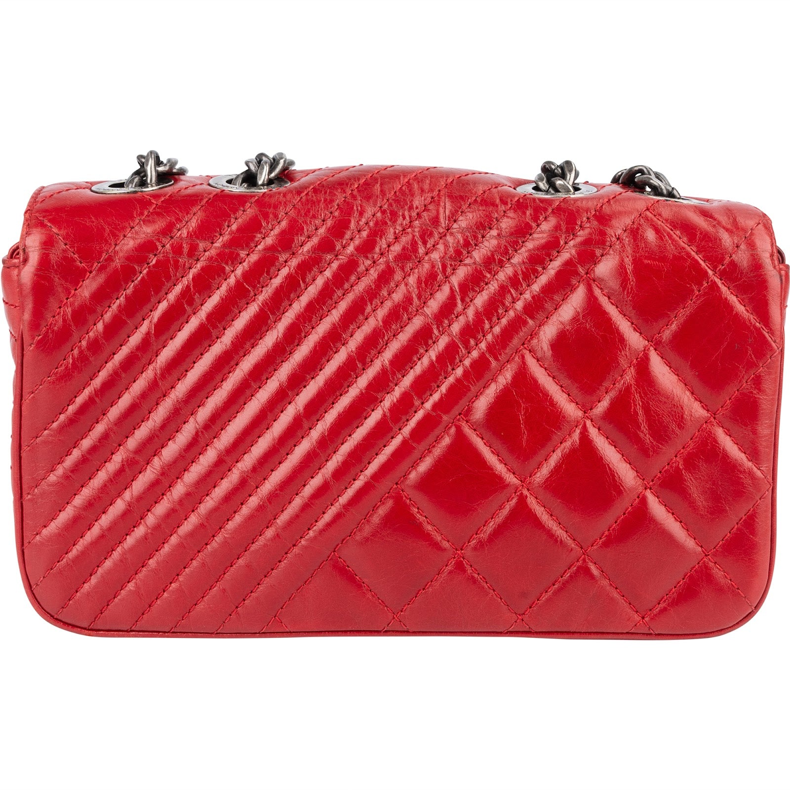 [🔄️B15 / F14] Chanel Quilted Calfskin Medium Boy Crossbody Bag - vintageandkickz