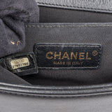 Chanel Quilted Calfskin Small Boy Single Flap Crossbody Bag