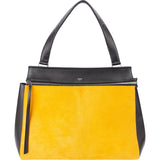 Céline Bicolor Calf Hair Edge Handbag