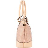 Gucci Monogram GG Metallic Canvas Lovely Heartbit Tote Handbag
