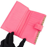 Christian Dior Trotter Monogram Canvas Pink Wallet
