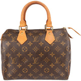Louis Vuitton Monogram Canvas Speedy 25 Handbag
