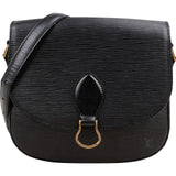 Louis Vuitton Noir Epi Leather Saint Cloud GM Crossbody Bag
