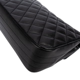 Chanel Quilted Lambskin 24K Gold Single Flap Crossbody Bag