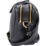Prada Blue Vitello Daino Leather Camera Crossbody Bag