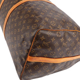 Louis Vuitton Monogram Canvas Keepall 60 Bandoulière Travel Bag
