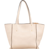 Chloé Grained Leather Milo Tote Shoulder Bag