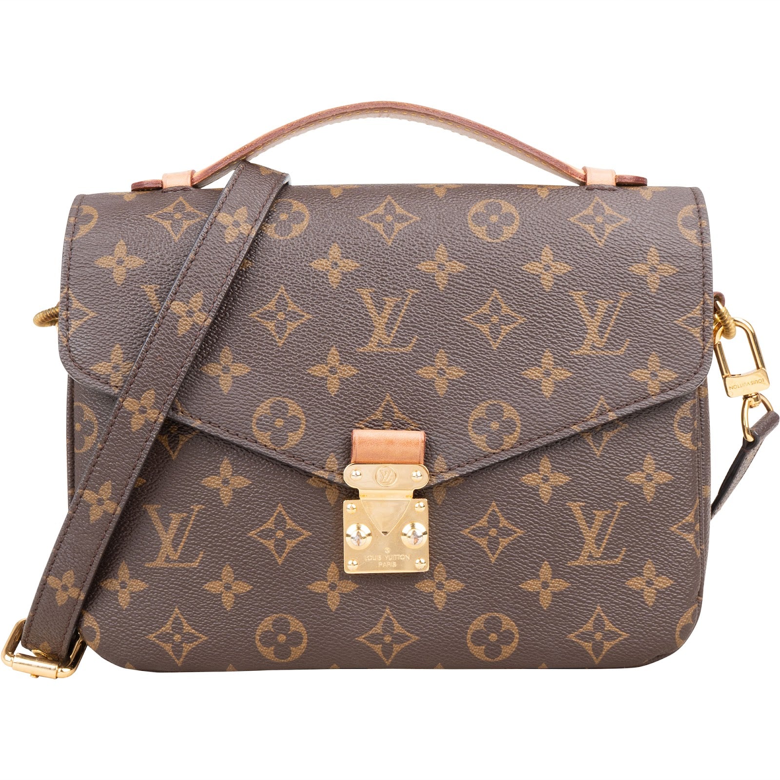 [🔄️B22 / F24] Louis Vuitton Monogram Canvas Pochette Métis Crossbody Bag - vintageandkickz