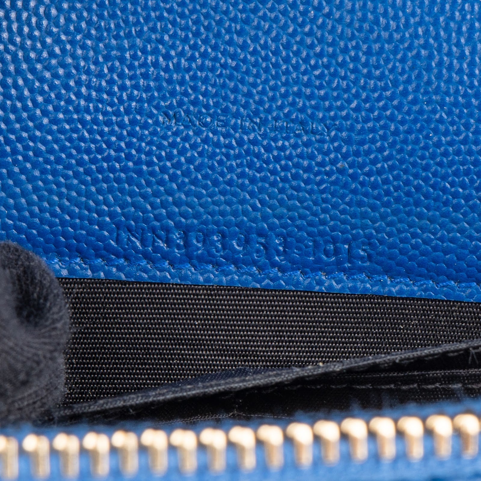 Saint Laurent Chevron Grain de Poudre Wallet On Chain Crossbody Bag - vintageandkickz