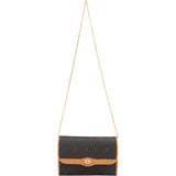 Christian Dior Honeycomb Canvas Chain Flap Crossbody Bag