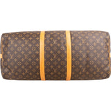 Louis Vuitton Monogram Canvas Keepall 60 Bandoulière Travel Bag