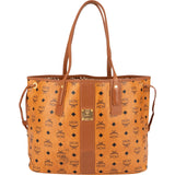 MCM Monogram Visetos Liz Reversible Shopper Shoulder Bag