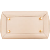 Céline Beige Grained Leather Belt Handbag
