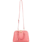 Prada Pink Saffiano Leather Promenade Handbag