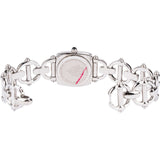 Gucci Silver Tone Horsebit 6400L Woman Watch