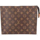 Louis Vuitton Monogram Canvas Poche Toilette 25 Clutch
