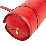 Louis Vuitton Red Epi Leather Epi Leather Soufflot Set Handbag