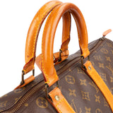 Louis Vuitton Monogram Canvas Keepall 45 Travel Bag