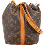 Louis Vuitton Monogram Canvas Sac Noé Petit Shoulder Bag