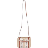 Chloé Canvas Mini Woody Tote Crossbody Handbag