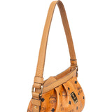 MCM Monogram Visetos Baguette Shoulder Handbag
