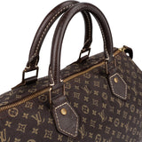 Louis Vuitton Monogram Mini Lin Speedy 30 Handbag
