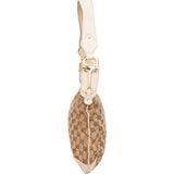Gucci Monogram GG Canvas Abbey Horsebit Shoulder Bag