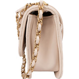 Chanel Quilted Lambskin Small Single Flap Crossbody Handbag