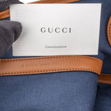 Gucci Monogram Denim GG Tote Shoulder Bag