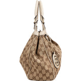 Gucci Monogram GG Canvas Sukey Hobo Handbag