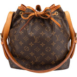 Louis Vuitton Monogram Canvas Sac Noé Petit Shoulder Bag