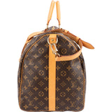 Louis Vuitton Monogram Canvas Keepall 55 Bandoulière Travel Bag